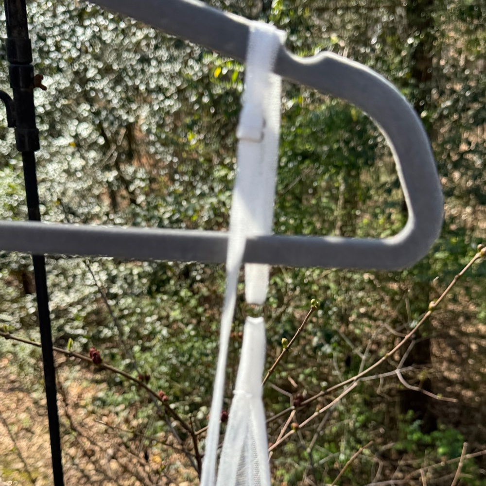 Oli & Hali White Sheer Lace Tank Top - Picture 6 of 10